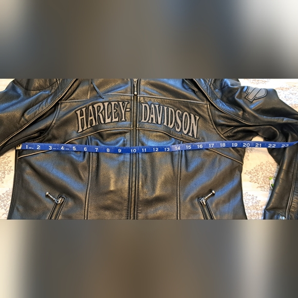 Harley Davidison Leather Coat - Picture 7 of 16